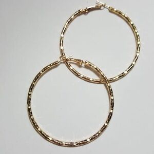 Elegant Gold Hoop Earrings